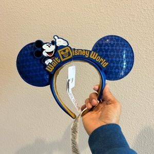 Disney World Retro Making Magic Mickey Minnie Mouse Ear Headband New